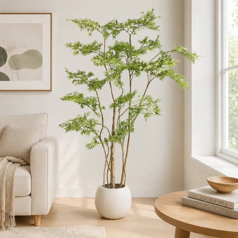 Dracaena Marginata - Albero di Acero Giapponese Artificiale Realistico