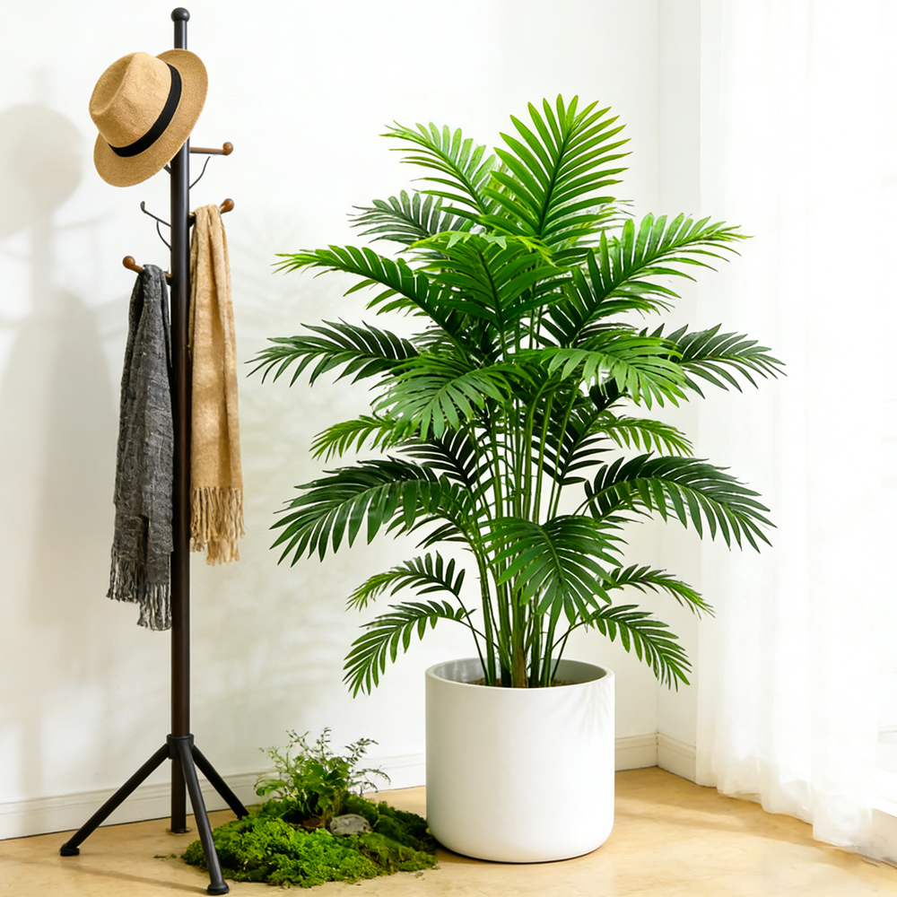 Monstera Adansonii - Palma artificiale alta 60-80 cm, finta