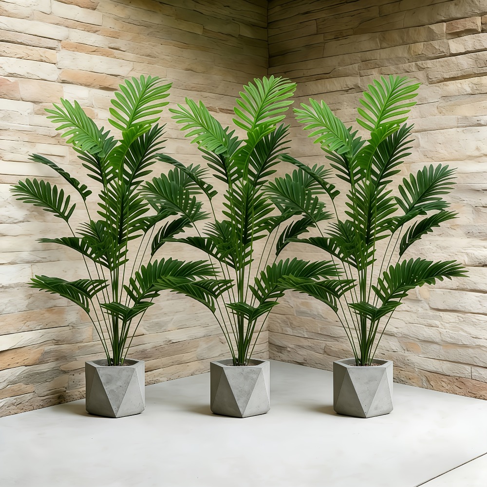 Monstera Adansonii - 1 Pezzo Grande Palma Artificiale 65-128CM,