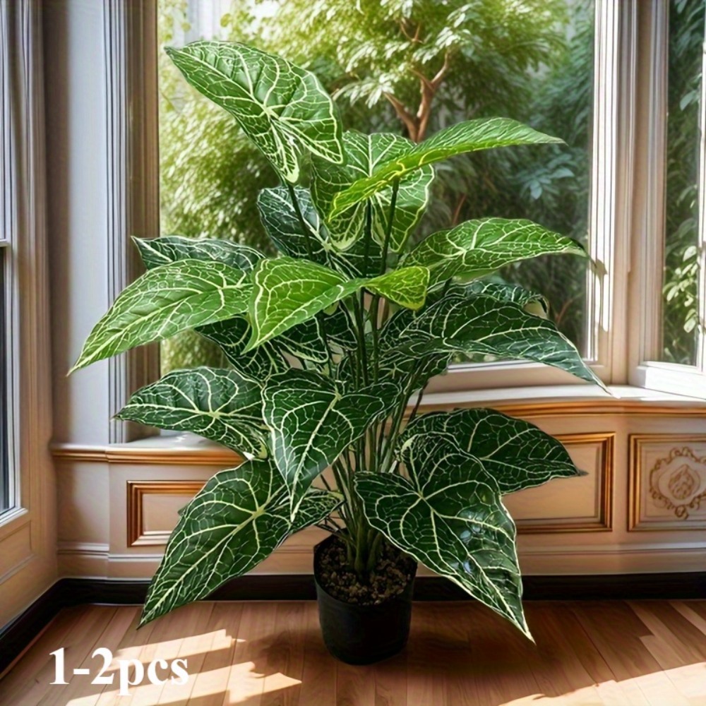 1PC 24 Foglie Fata Verde Artif - Monstera Adansonii recensione e prezzo